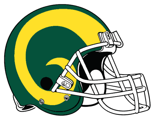 Colorado State Rams 1982-1992 Helmet Logo custom vinyl decal